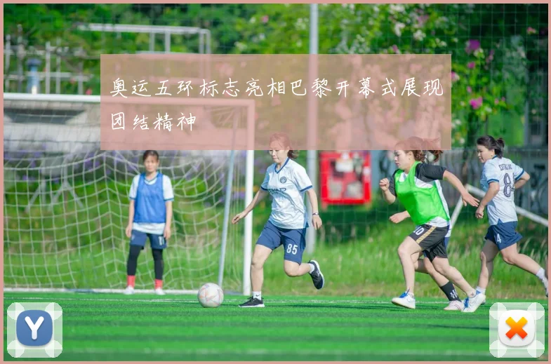 奥运五环标志亮相巴黎开幕式展现团结精神