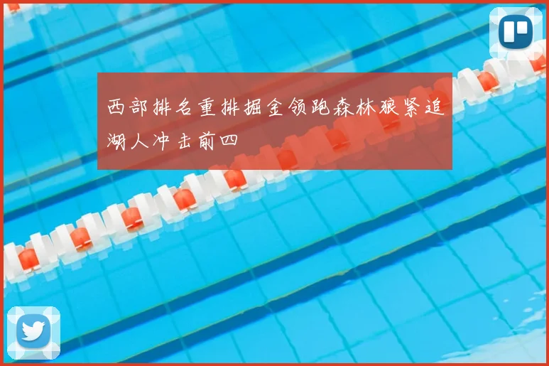 西部排名重排掘金领跑森林狼紧追湖人冲击前四